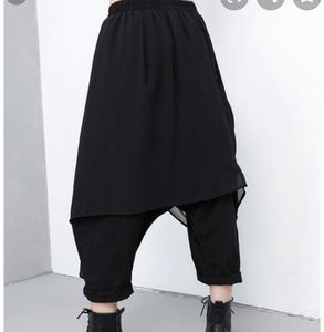 QLZW Crotch Black Pant